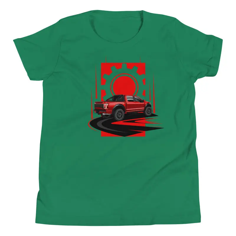 Youth Sport Truck Design T-Shirt