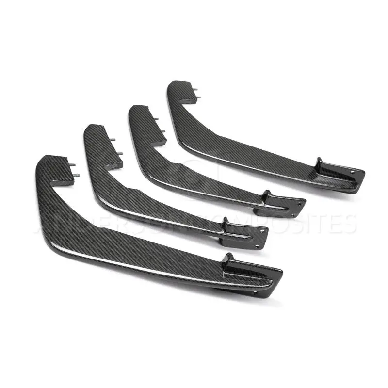 Anderson Composites Carbon Fiber Rear Diffuser Fins For 2020–2021 Chevrolet Corvette C8 Stingray 1