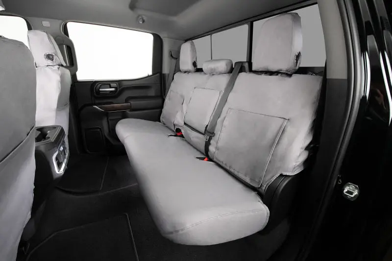 Covercraft 03-06 Jeep Wrangler Polycotton Seatsaver Custom Front Row Seat Covers - Grey 1