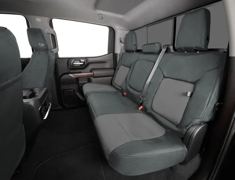 Covercraft Endura Precisionfit Second-Row Seat Covers For 2018–2024 Jeep Wrangler – Charcoal/Silver 1