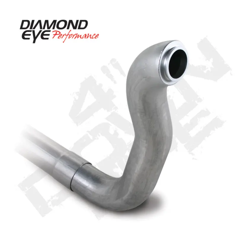 Diamond Eye Dwnp 4-Inch Turbo-Back Exhaust For 1989–1993 Dodge Ram 2500/3500 5.9L 4×4 (Single Exhaust, Aluminum Tip) 1