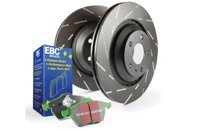 Ebc Greenstuff Brake Pads And Usr Rotors – S2 Street-Focused Kit 1
