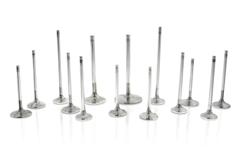 Ferrea Competition-Plus Exhaust Valves For Chevrolet Big Block – 1.9", 11/32" Stem, 18° Tulip, Set Of 8 1