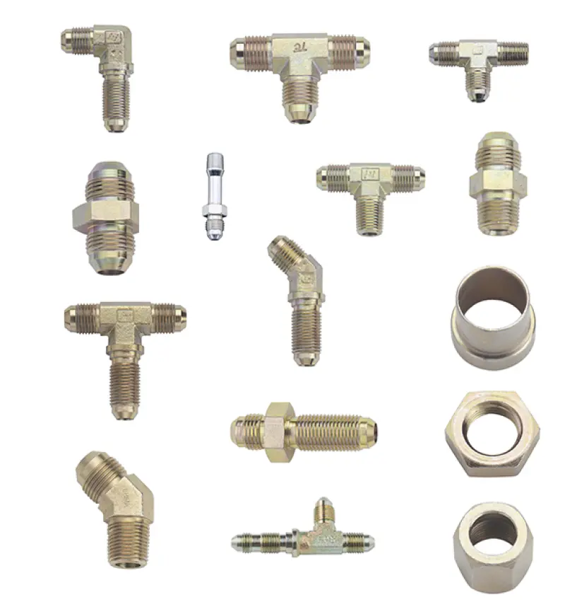 Fragola -6An To 1/4" Npt Straight Adapter – Precision-Machined Steel Fitting 1