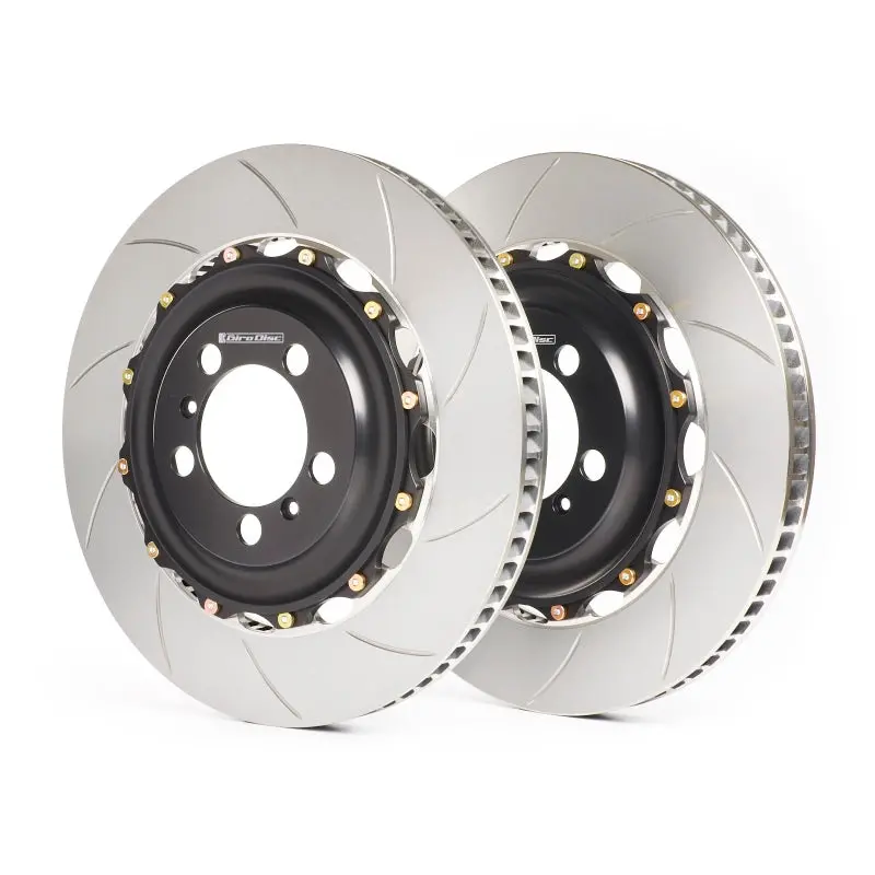 Girodisc Slotted Front Brake Rotors For Lamborghini Gallardo Super Trofeo 1