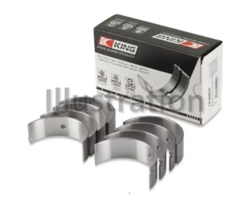 King Engine Bearings Connecting Rod Set – Oversize +0.25Mm For Isuzu 4Zb1, 4Zd1, G130, G161 & G201 Engines 1