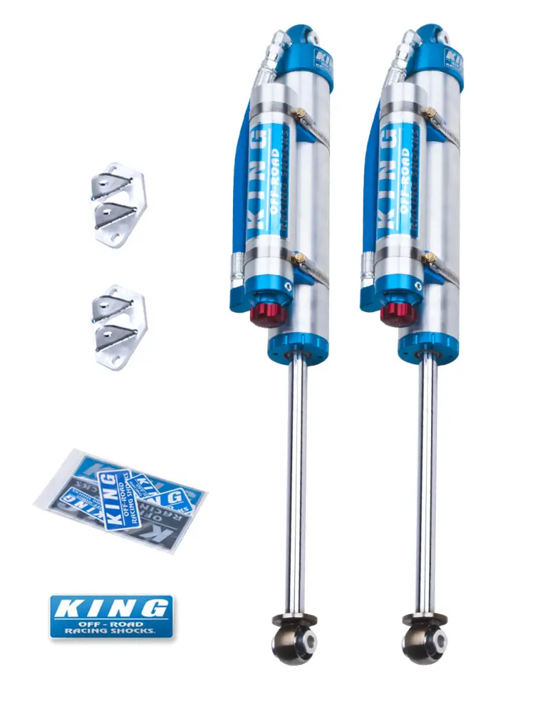 King Shocks Rear Piggyback Reservoir Shocks For 1997–2006 Jeep Wrangler Tj – 2.5" Diameter, 3–5" Lift 1