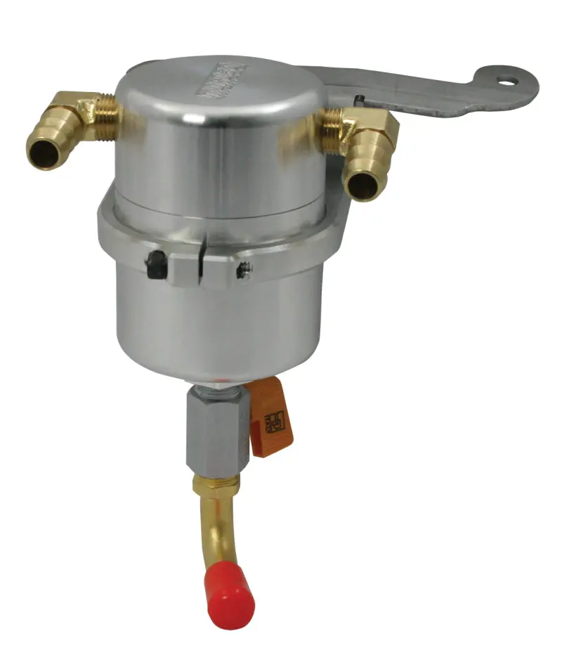 Moroso Air/Oil Separator Catch Can For 2011–2014 Ford Mustang V6 – Billet Aluminum Construction 1
