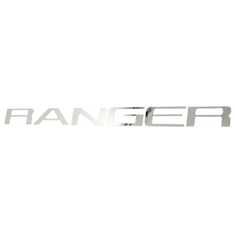 Putco Polished Stainless Steel Flat-Cut Tailgate For 2024–2025 Ford Ranger 1