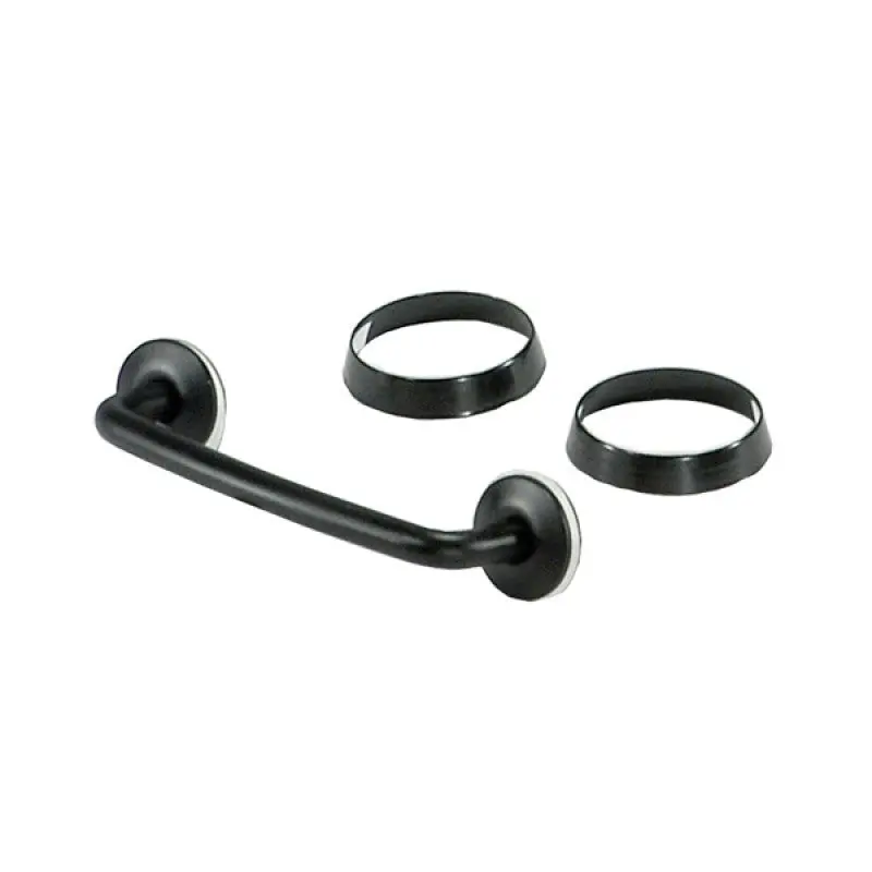Rugged Ridge Windshield Tie-Down Kit For 1997–2006 Jeep Wrangler (Black) 1