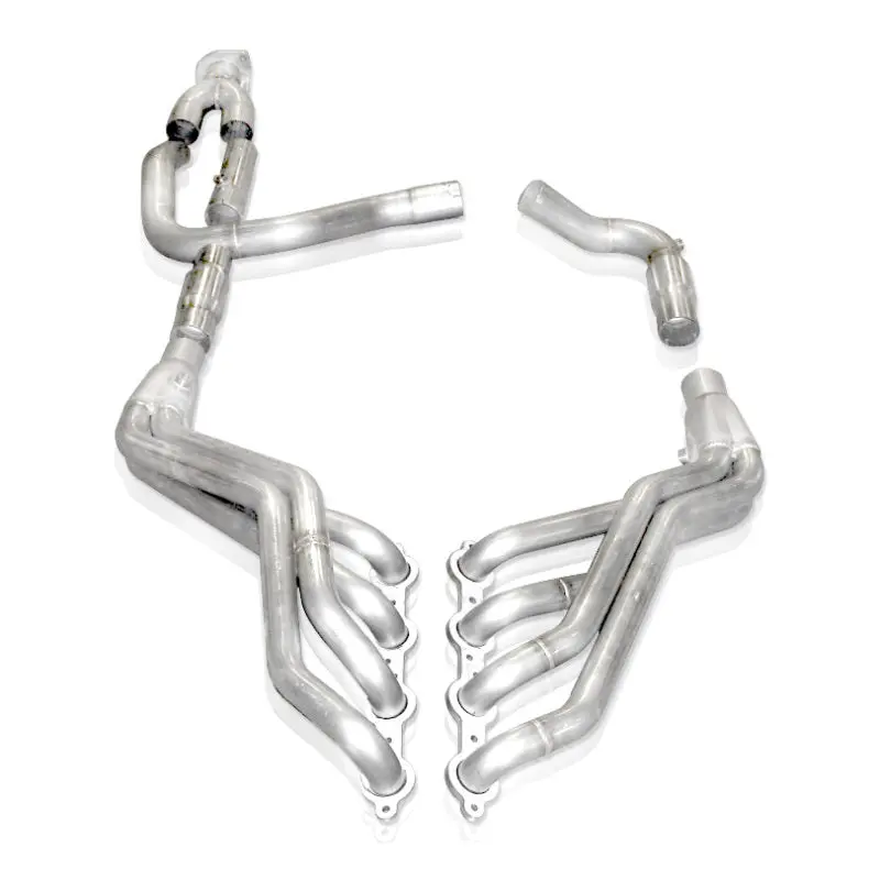 Stainless Works High-Flow Exhaust System For 2007–2014 Chevy Tahoe & Yukon Lt – 1-3/4″ Primaries, 2-1/2″ Y-Pipe, Catalytic Converters 1