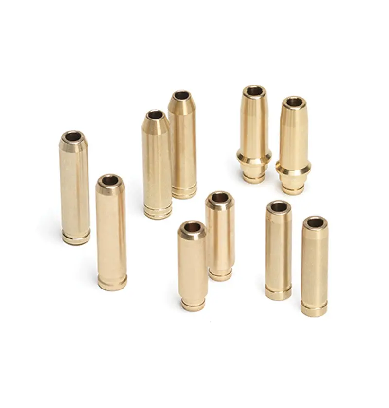 Supertech Exhaust Valve Guide Set For Honda B/H-Series – 6.0Mm Stem, Manganese Bronze, 8-Piece 1