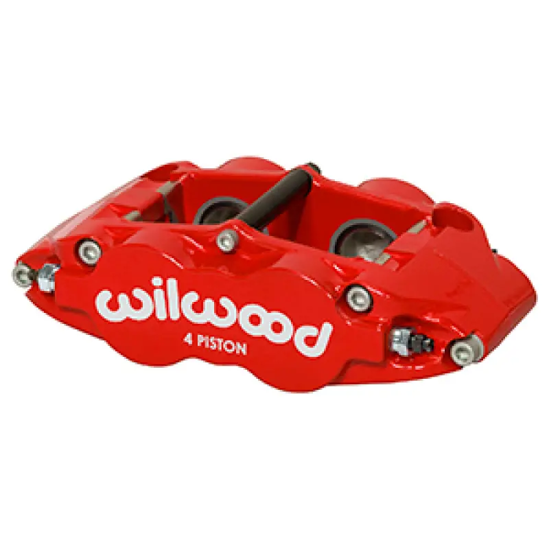 Wilwood Caliper Forged Narrow Superlite Fnsl4R-Ds Dust Seal 1.25/1.25 1.10In Rotor Width - Red 1